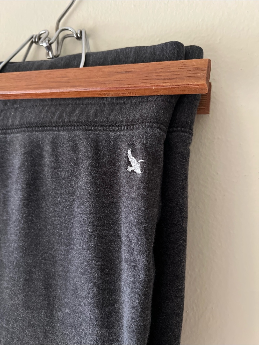 Eddie Bauer Dark Gray Lounge Sweatpants Cotton Tall Wide Leg